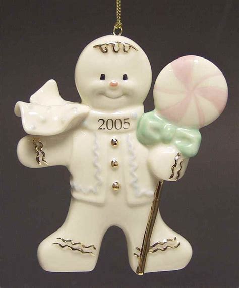 lenox gingerbread ornament|lenox gingerbread man ornament.